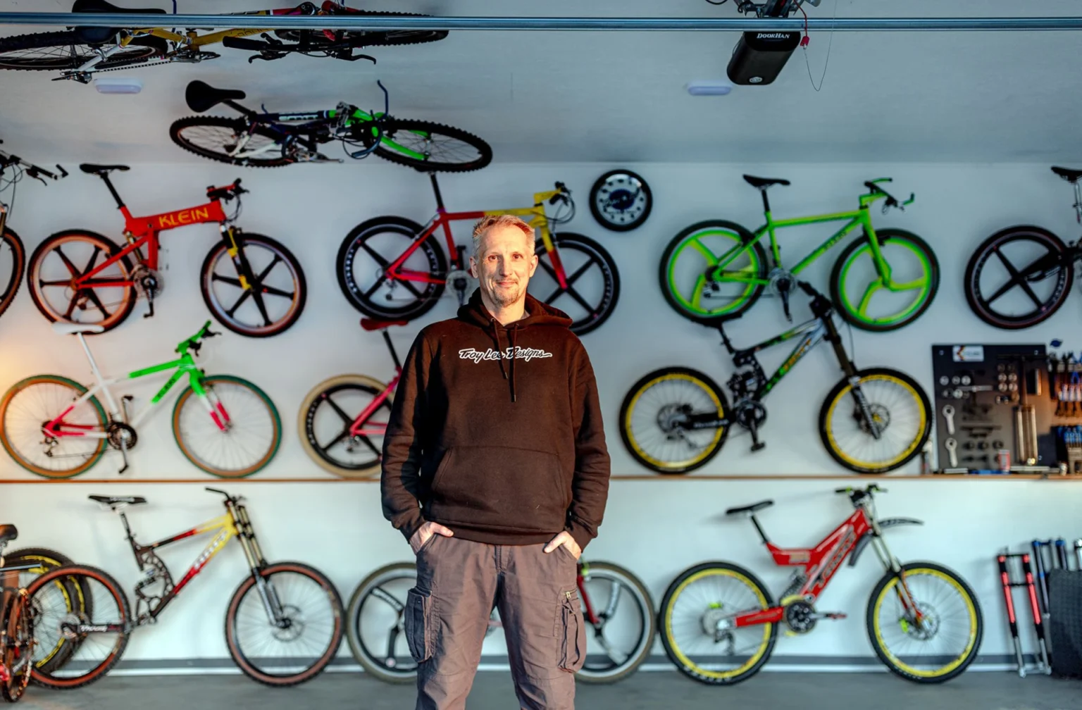 Petr Bureš sběratel retro MTB